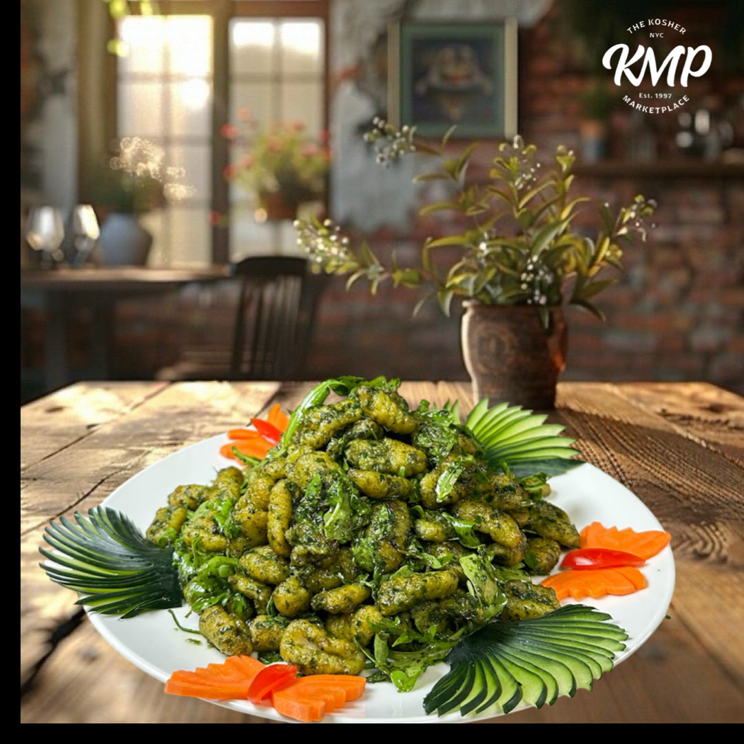 Crispy Basil-Miso Gnocchi