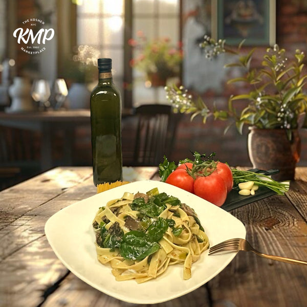 Fettuccine with Wild Mushrooms