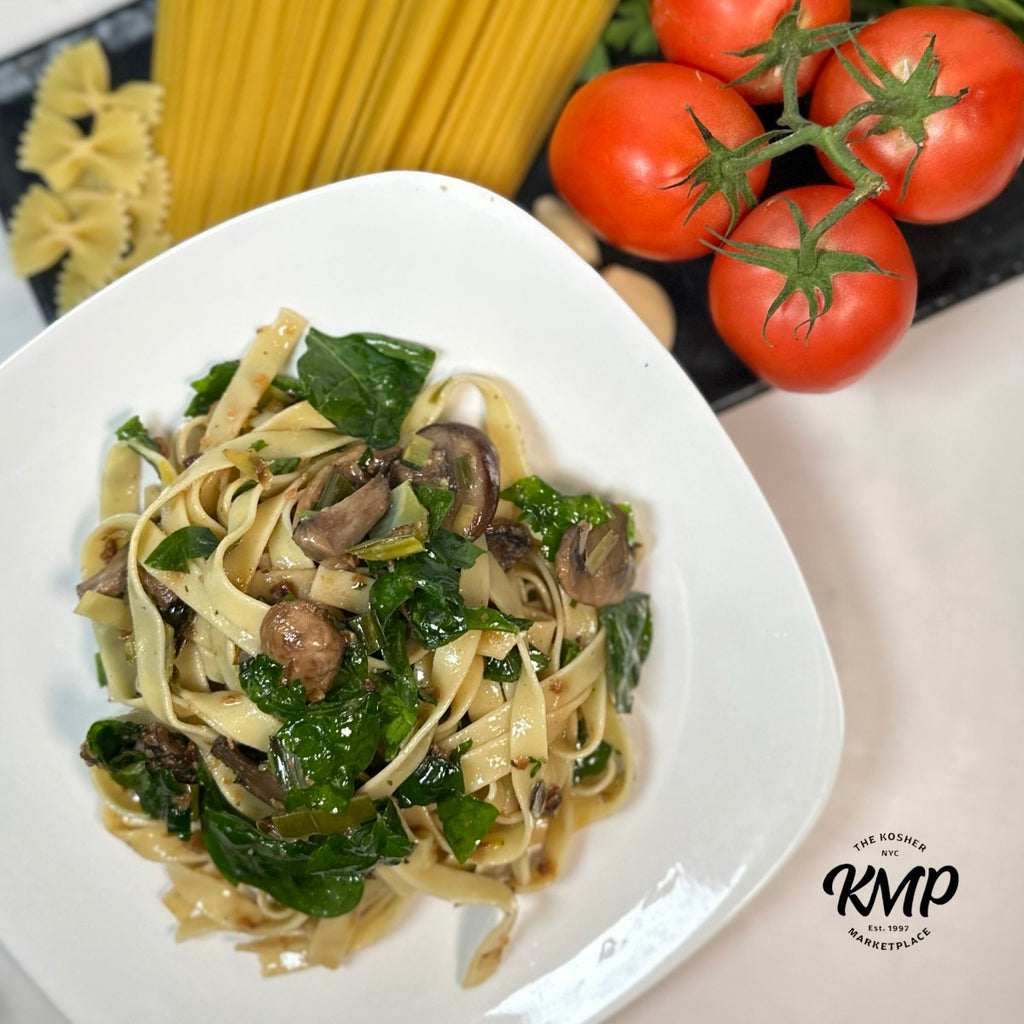 Fettuccine with Wild Mushrooms