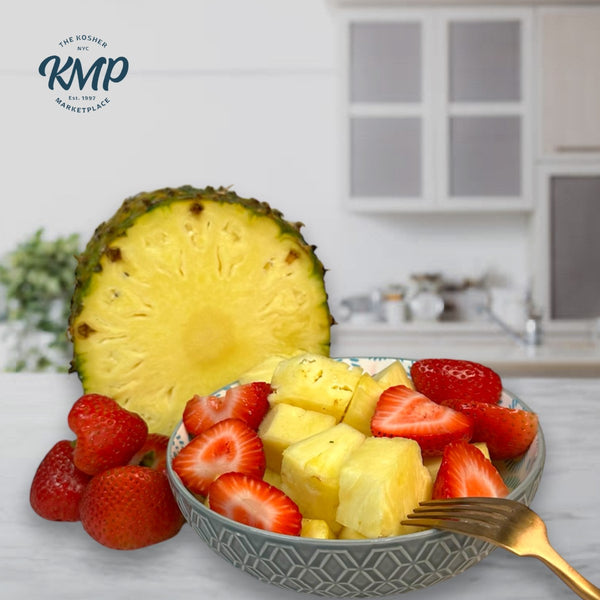 Fresh Pineapple & Strawberries