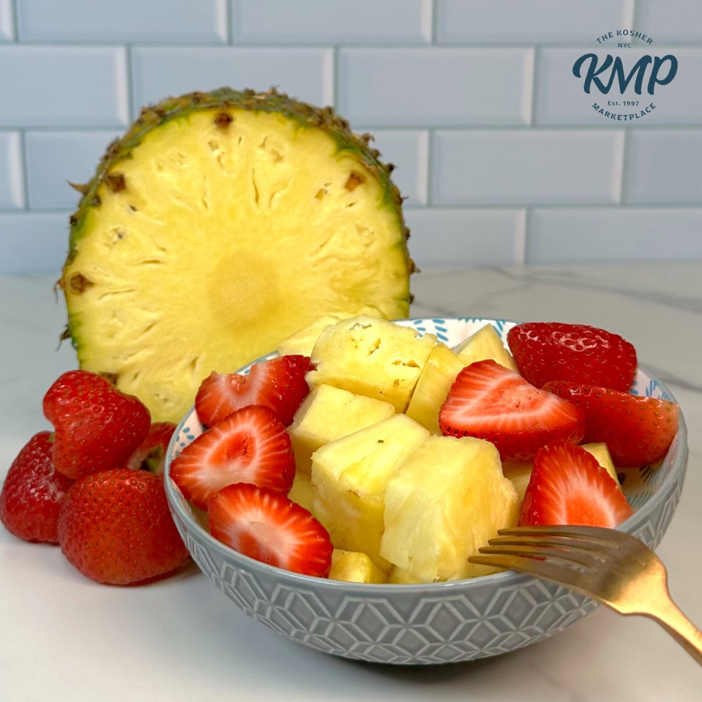 Fresh Pineapple & Strawberries