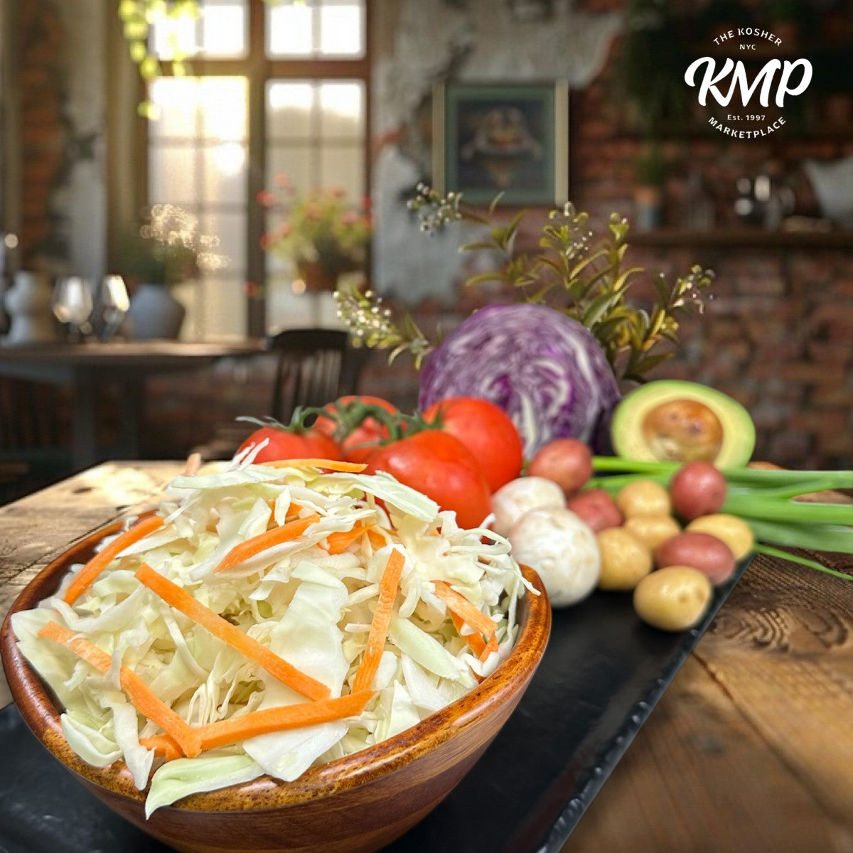 Fresh Shredded Cabbage & Carrots