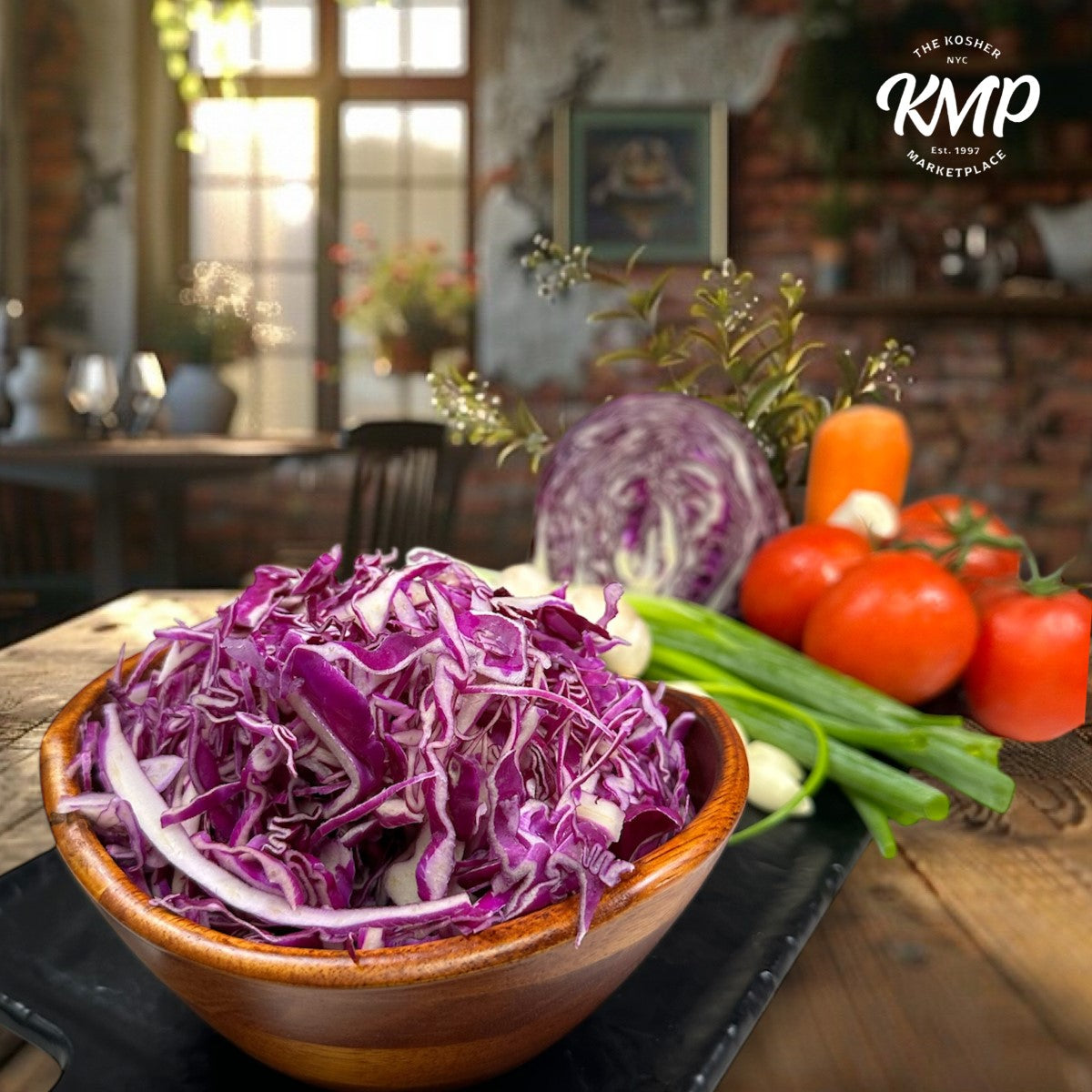 Fresh Shredded Red Cabbage