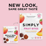 SIMPLY Fruit Bites - Peach Raspberry