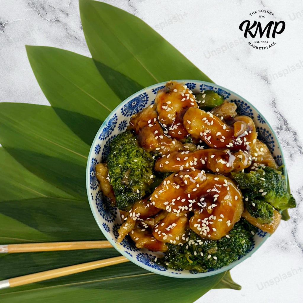 General Tso's Chicken with Broccoli