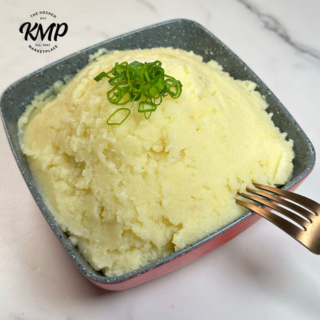Golden Garlic Mashed Potatoes