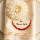 Marzipops Gourmet Marzipan Rosh Hashanah Shana Tova Apple Place Cards