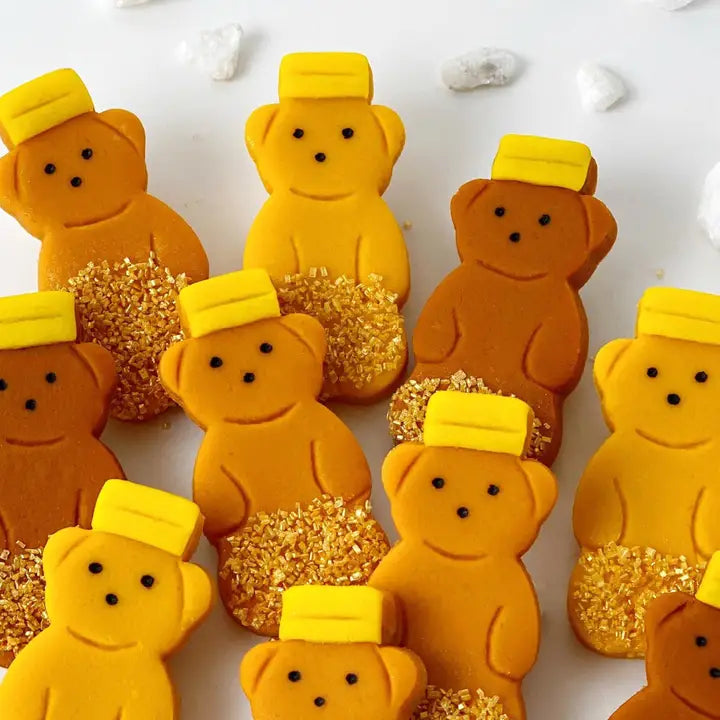 Marzipops Gourmet Marzipan Rosh Hashanah Sprinkle Honey Bears