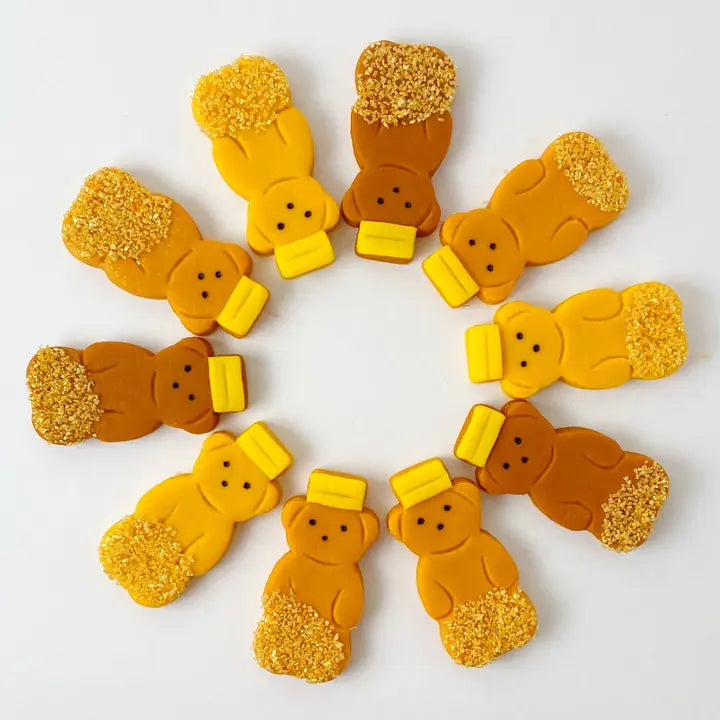 Marzipops Gourmet Marzipan Rosh Hashanah Sprinkle Honey Bears