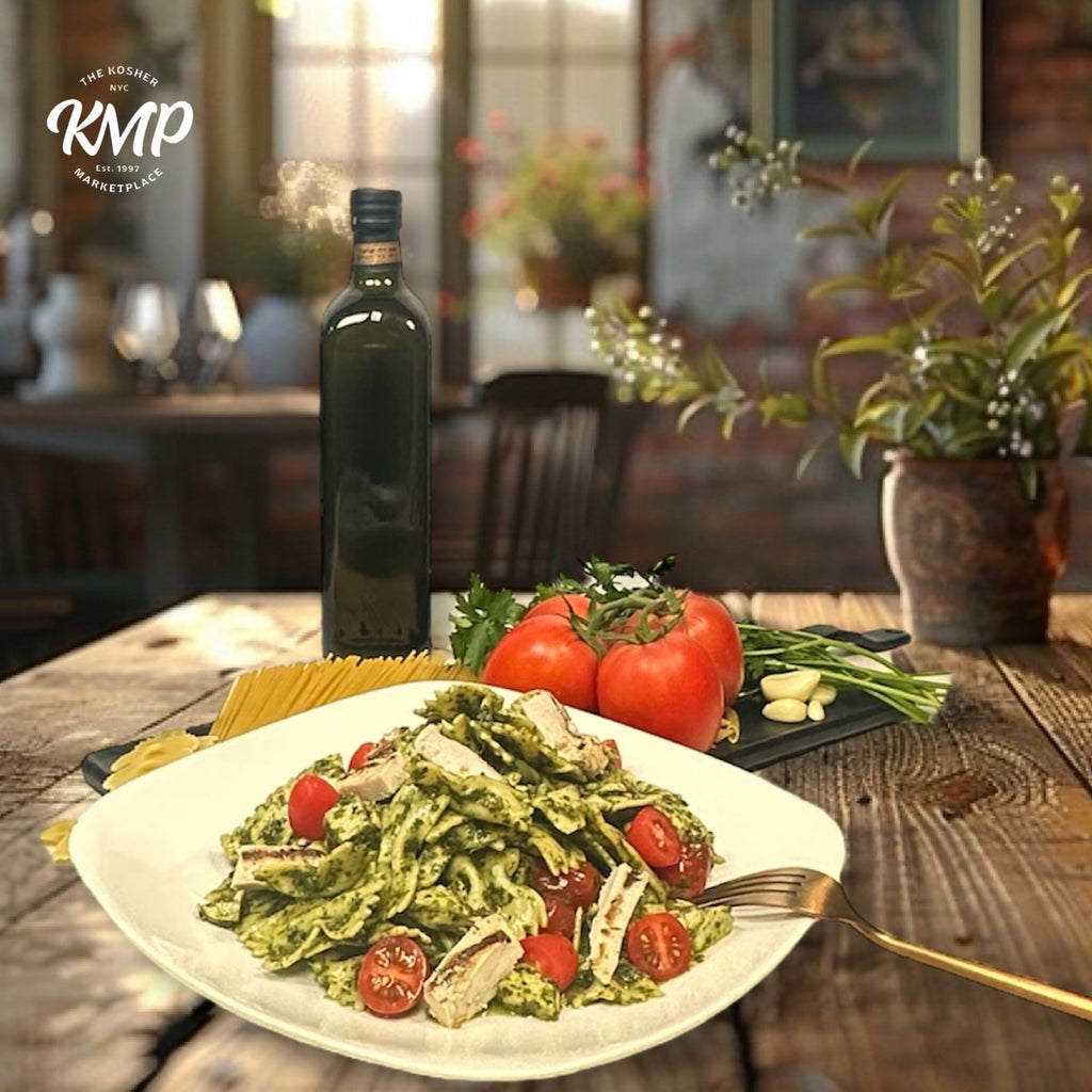 Grilled Chicken & Pasta Pesto