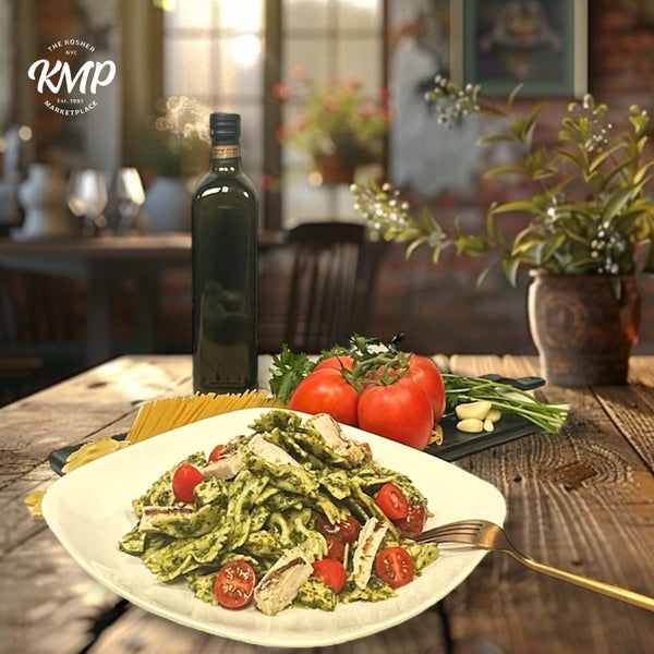 Grilled Chicken & Pasta Pesto