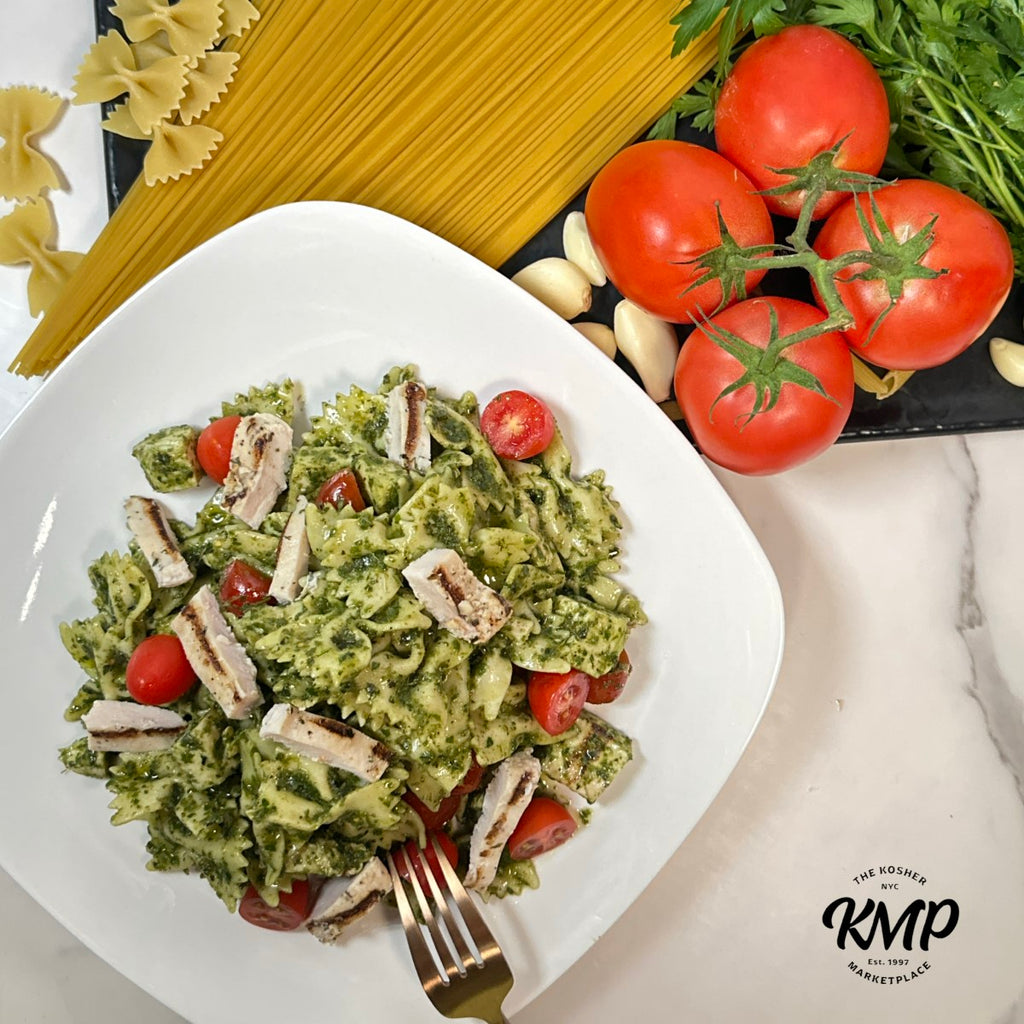 Grilled Chicken & Pasta Pesto