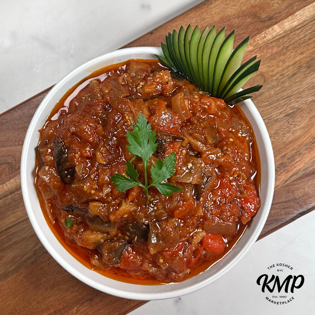 Grilled Eggplant Salad