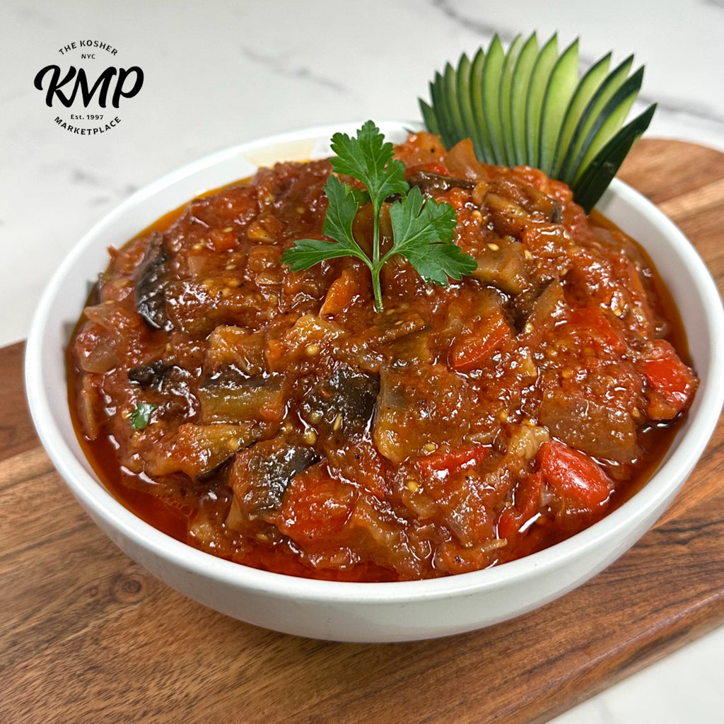 Grilled Eggplant Salad