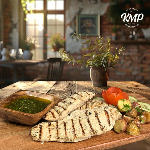 Grilled Marinated Boneless Chicken Cutlets