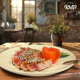 Grilled Medium-Rare Teriyaki Tuna
