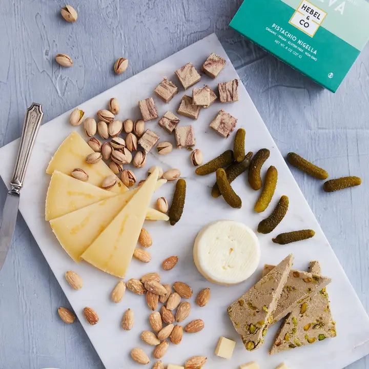 Hebel & Co. Pistachio Nigella Organic Sesame Tahini Halva | The