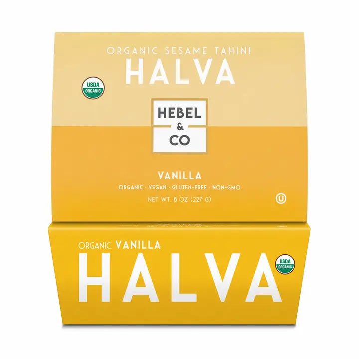 Hebel & Co. Vanilla Organic Sesame Tahini Halva