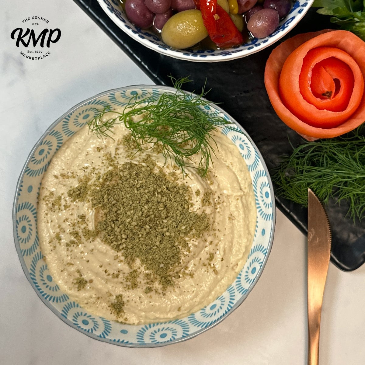 Herbed Za’atar Hummus