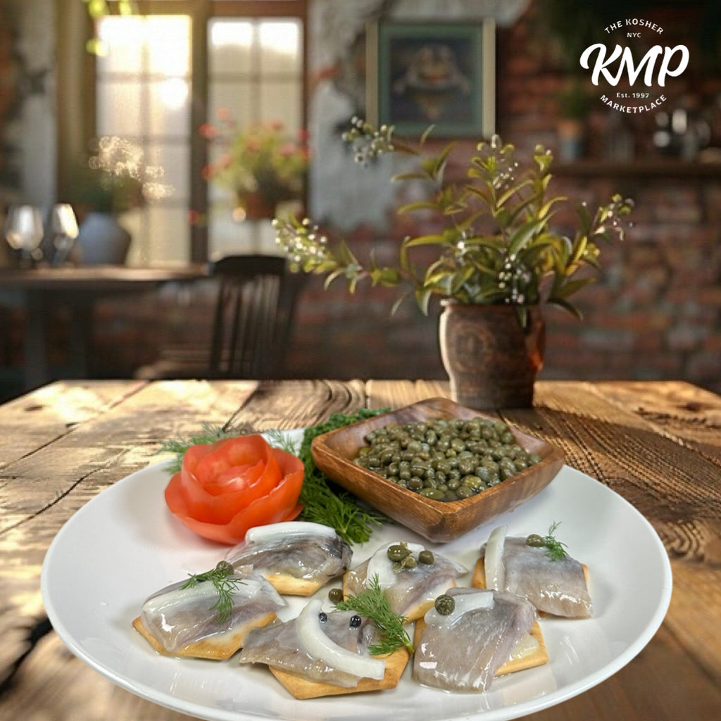 Herring in Parve Cream Sauce