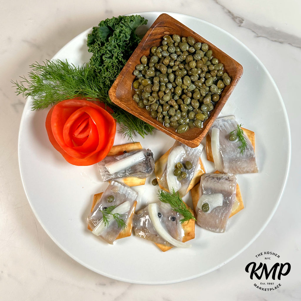 Herring in Parve Cream Sauce