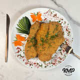 Garlic & Panko-Crusted Boneless Turkey Cutlets