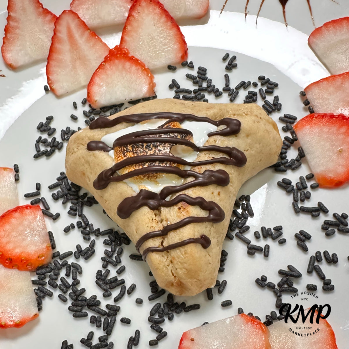 S’mores After Dark Hamantaschen