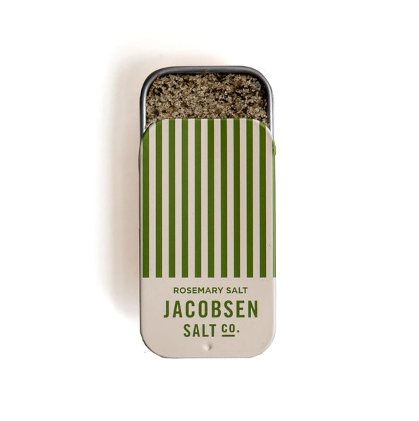 Jacobsen Salt Co. Infused Rosemary Sea Salt Slide Tin
