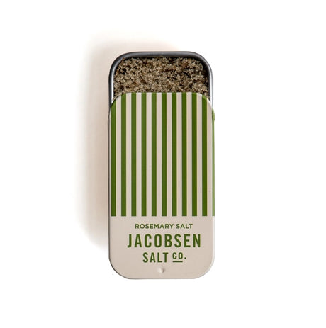 Jacobsen Salt Co. Infused Rosemary Sea Salt Slide Tin