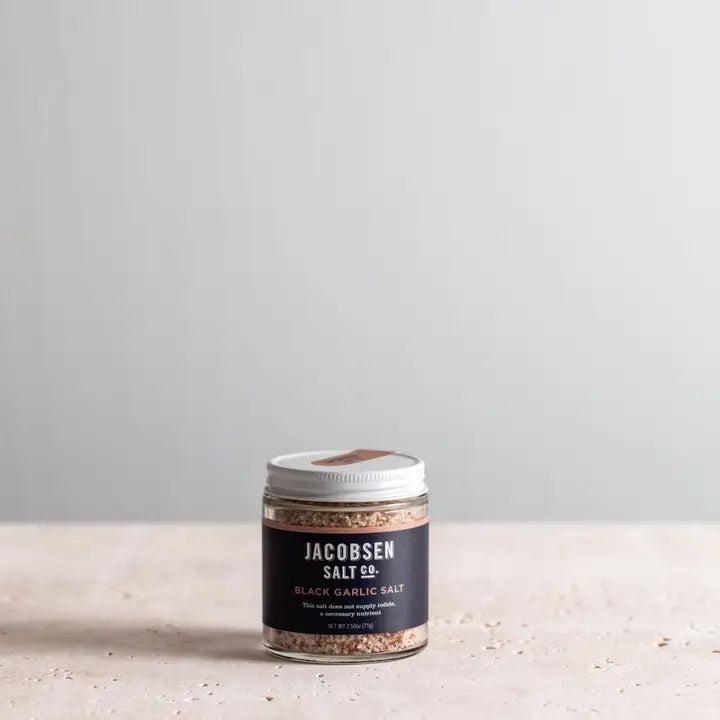 Jacobsen Salt Co. Black Garlic Salt - Infused Sea Salt