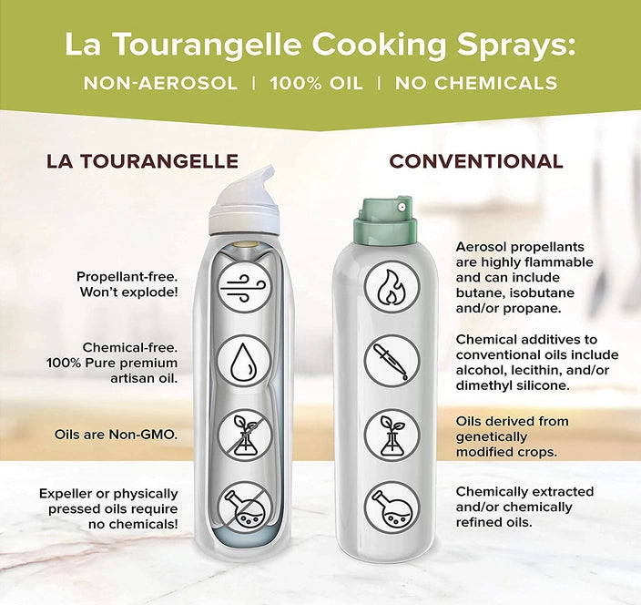 La Tourangelle Organic Extra Virgin Olive Oil Cooking Spray