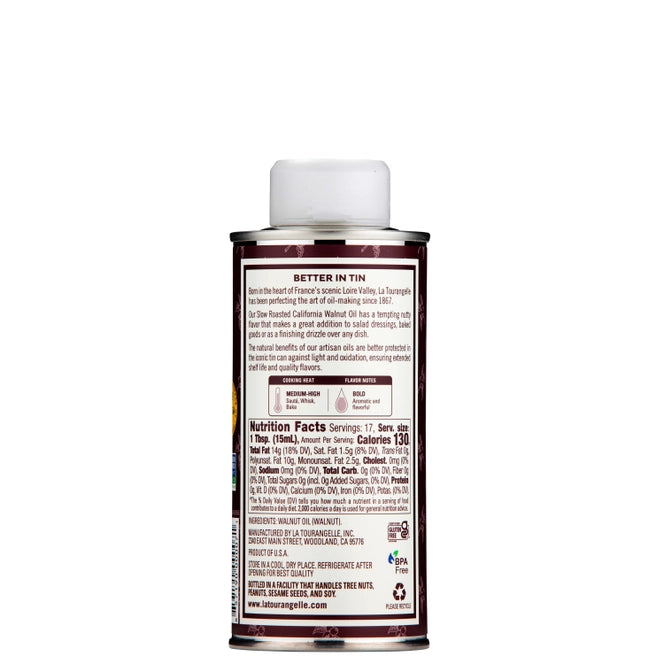 La Tourangelle Roasted California Walnut Oil