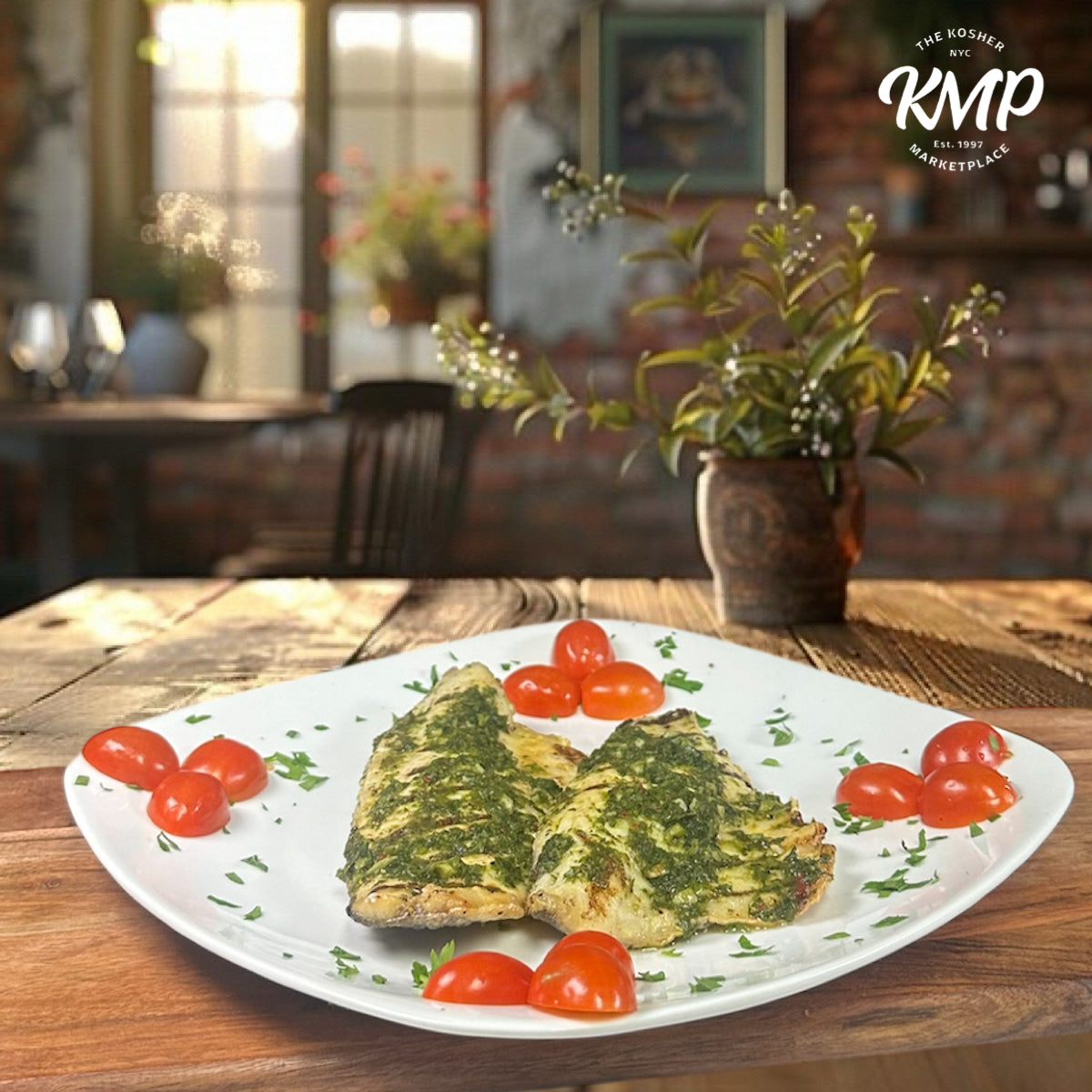 KFP Mediterranean Herb-Grilled Branzino