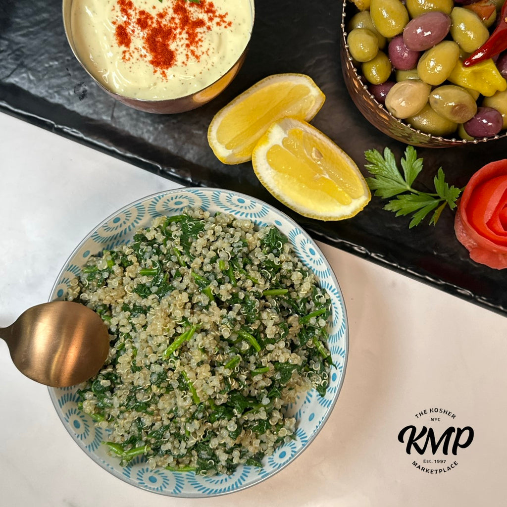 Mediterranean Spinach Quinoa