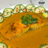 Miso Turmeric Coconut Salmon