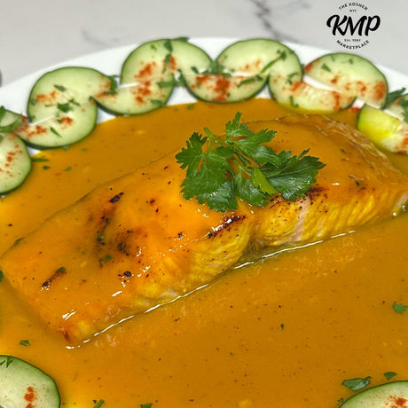 Miso Turmeric Coconut Salmon