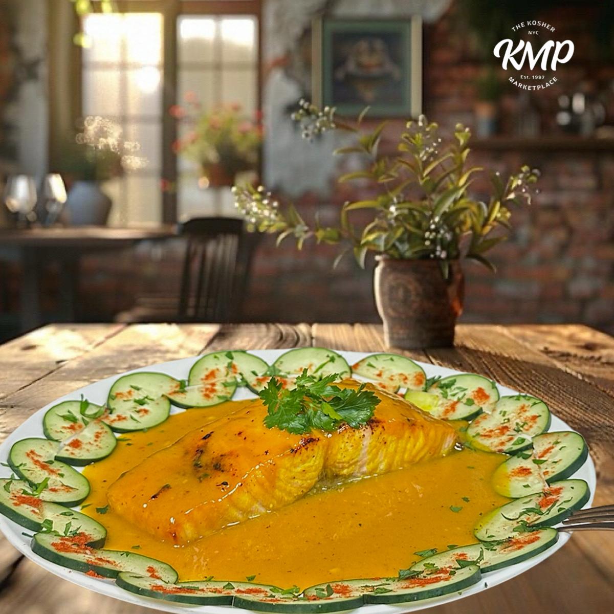 Miso Turmeric Coconut Salmon