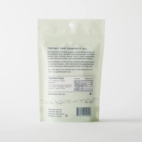 Jacobsen Salt Co. Pure Flake Sea Salt - 4 oz Bag