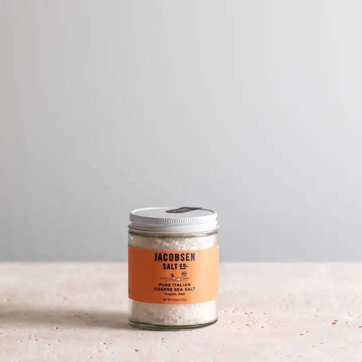 Jacobsen Salt Co. Pure Italian Coarse Sea Salt - Refill Jar