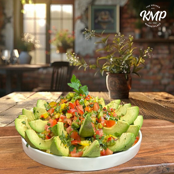 Rainbow Avocado Salad