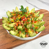 Rainbow Avocado Salad