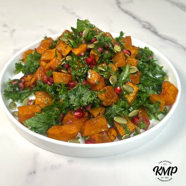 Roasted Autumn Squash & Kale Salad