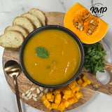 Roasted Butternut Squash & Spinach Soup