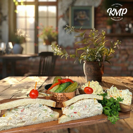 Rotisserie Chicken Salad on Seedless Rye