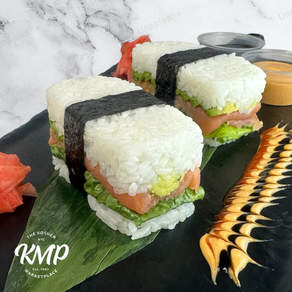 Smoked Salmon Sushi Cake