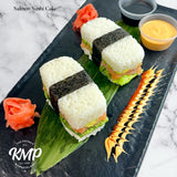 Smoked Salmon Sushi Cake