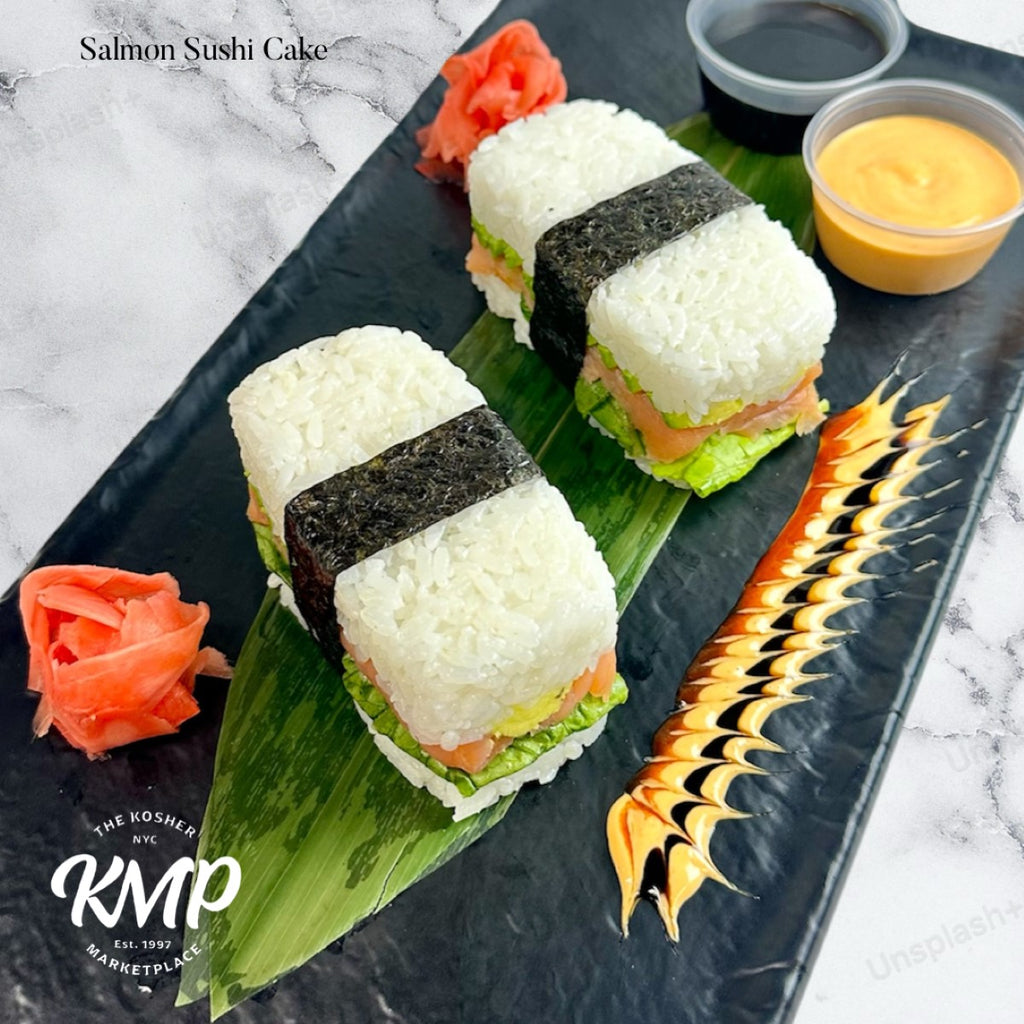 Smoked Salmon Sushi Cake