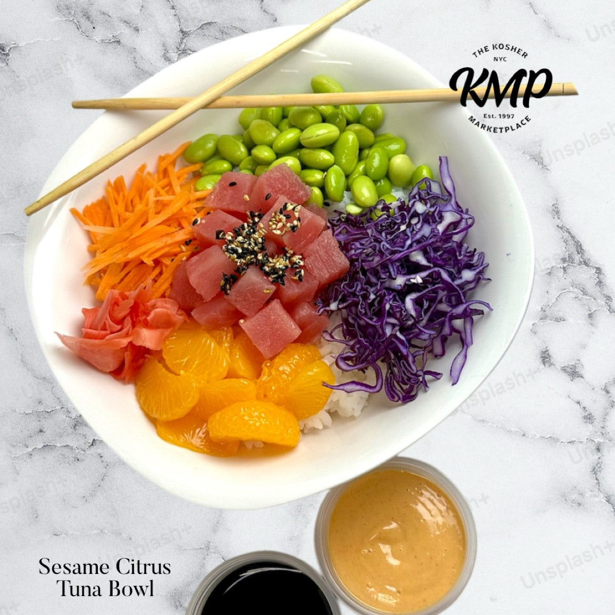 Sesame Citrus Tuna Bowl
