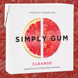 SIMPLY Cleanse Chewing Gum- Natural + Plastic-Free