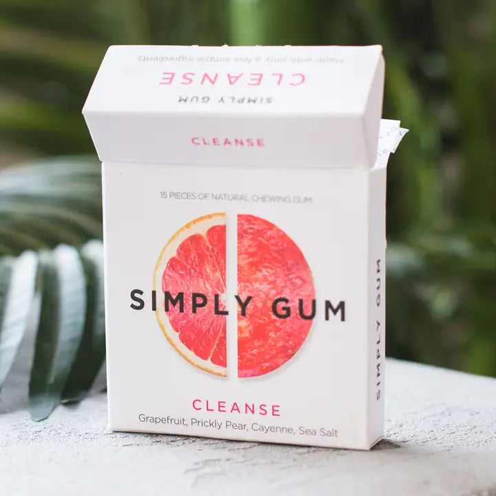 SIMPLY Cleanse Chewing Gum- Natural + Plastic-Free
